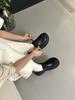 2025 Spring New Small Leather Shoes Women Wear High-end Thick-soled Heightening Uniform Women's Boots College Style Versatile Loafers