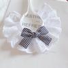 Kitten Cotton Lace Bib Saliva Pet Bow Cute Scarf Decorative Bib Dog Bib Accessories