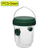 5/1PCS Reusable Wasp Trap Outdoor Hanging Transparent Insect Catcher Boxes Household Garden Farm Protector Pest Control with Lid