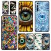Fashion Eyelashes Eyes Soft TPU For Realme 13 12 11 10 9 Pro Plus GT3 GT2 C21 C25 C35 C53 C55 C67 Pro 5G Phone Case Cover Fundas