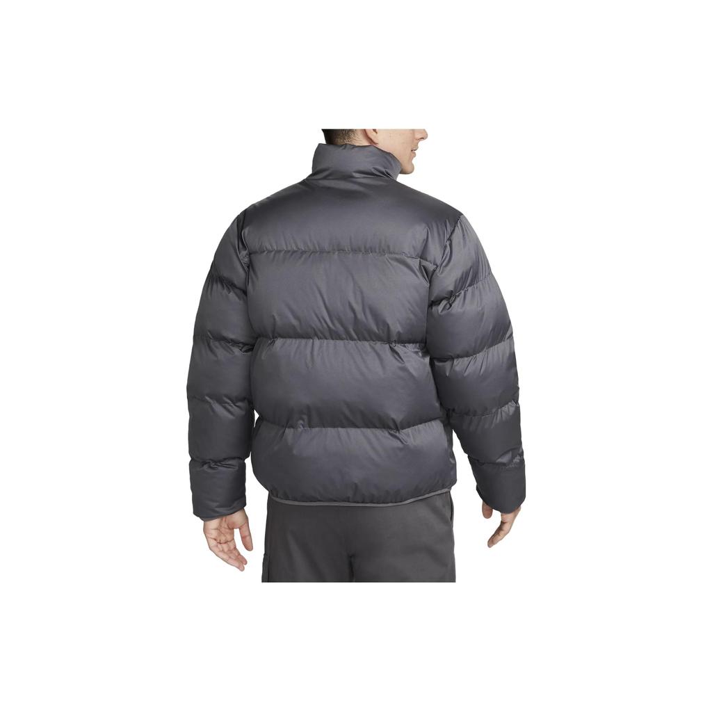 Nike Sportswear Club Puffer Jacket Iron Grey/White Men Streetwear FB7368-068