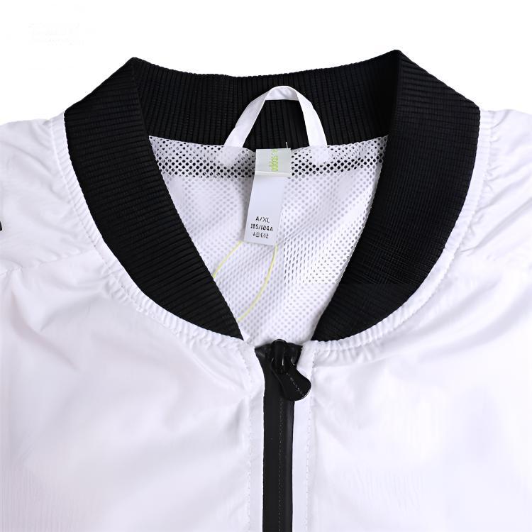 adidas Casual Stand Collar Windproof Comfortable Jacket Men Jackets White CZ1774