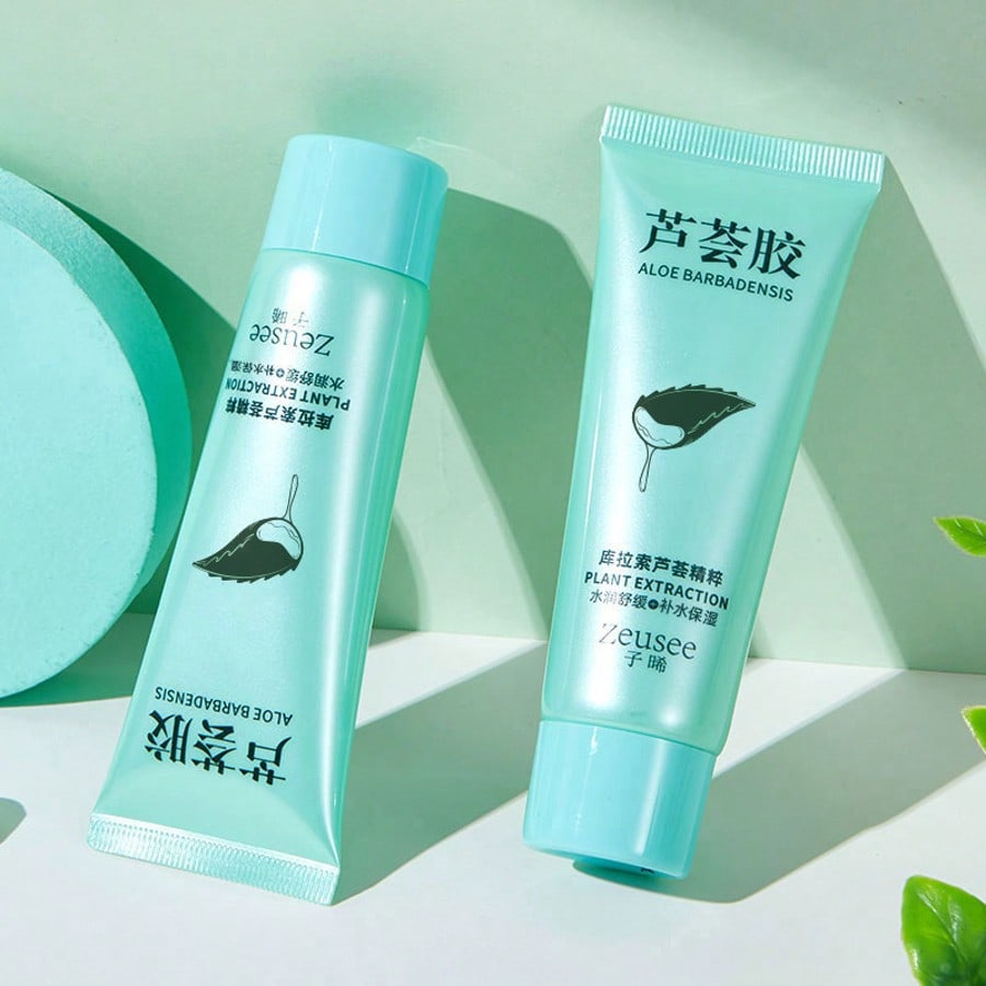 

1PC aloe gel aloe gel moisturizing and soothing small package 40g