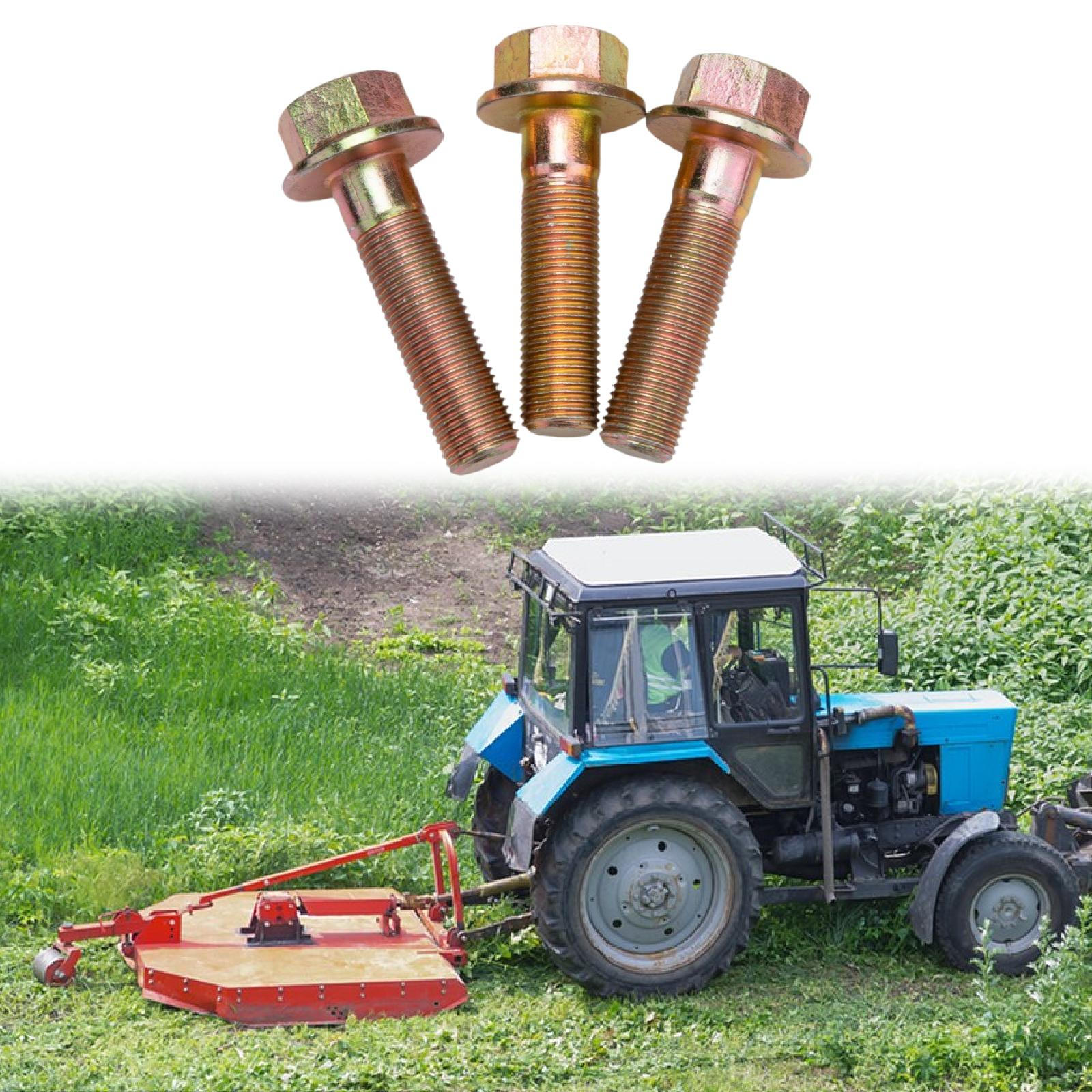 

3x Mounting Bolts Replacement 802-695C Yard Lawn Versatile Home Backyard Easy Assembly Component