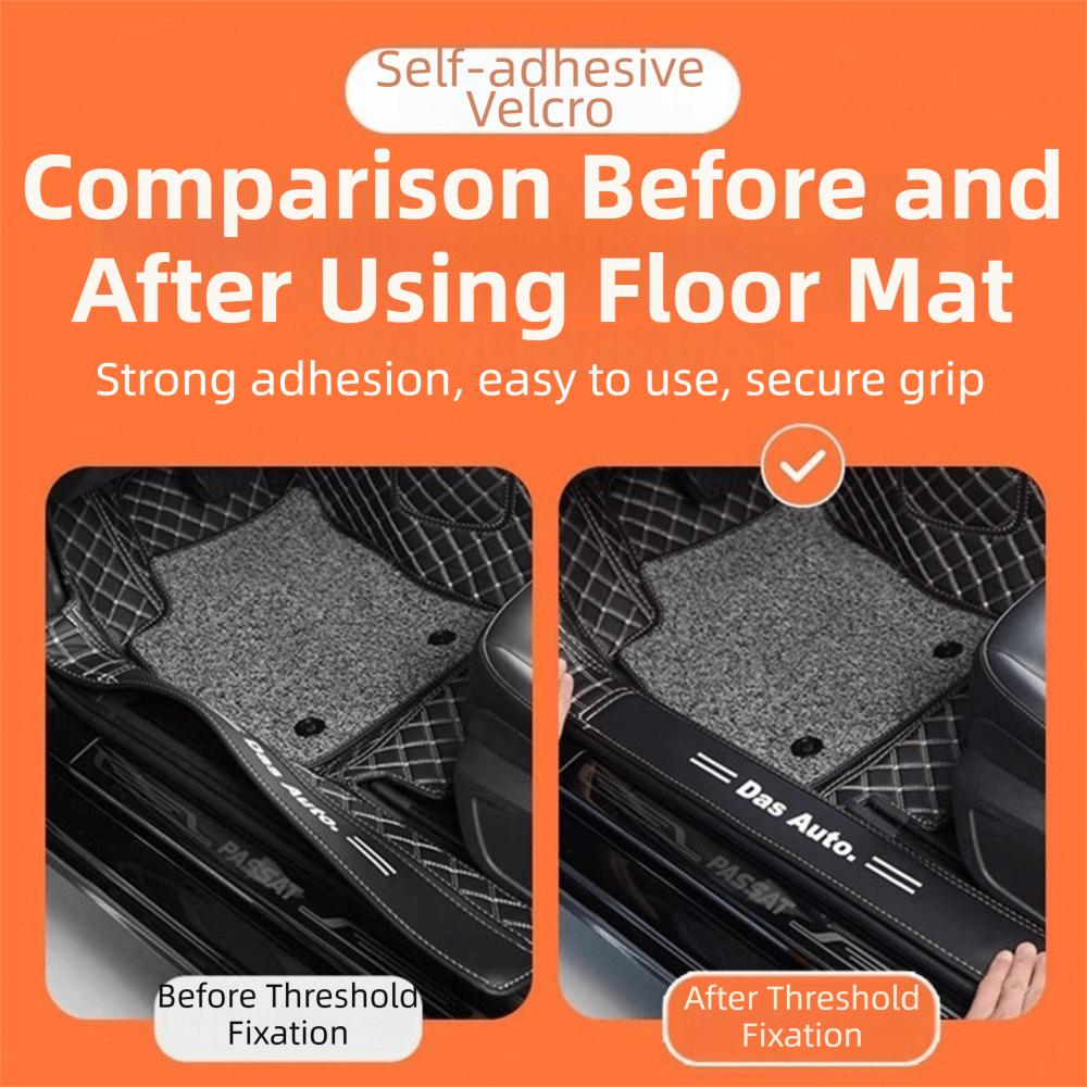 100pairs Nylon Hook and Loop Fastener Tape Self-Adhesive Interlocking Dots Carpet Sticker  Home Use