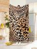 Soft Flannel Fleece Throw Blanket Leopard Print for Couch  Bed Cheetah Design Adult Blanket Perfect for All Seasons