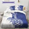 MSV Duisburg Pattern Bedding Home Decoration Birthday Gift (1 * Duvet Cover + 2 * Pillowcase, Without Core)