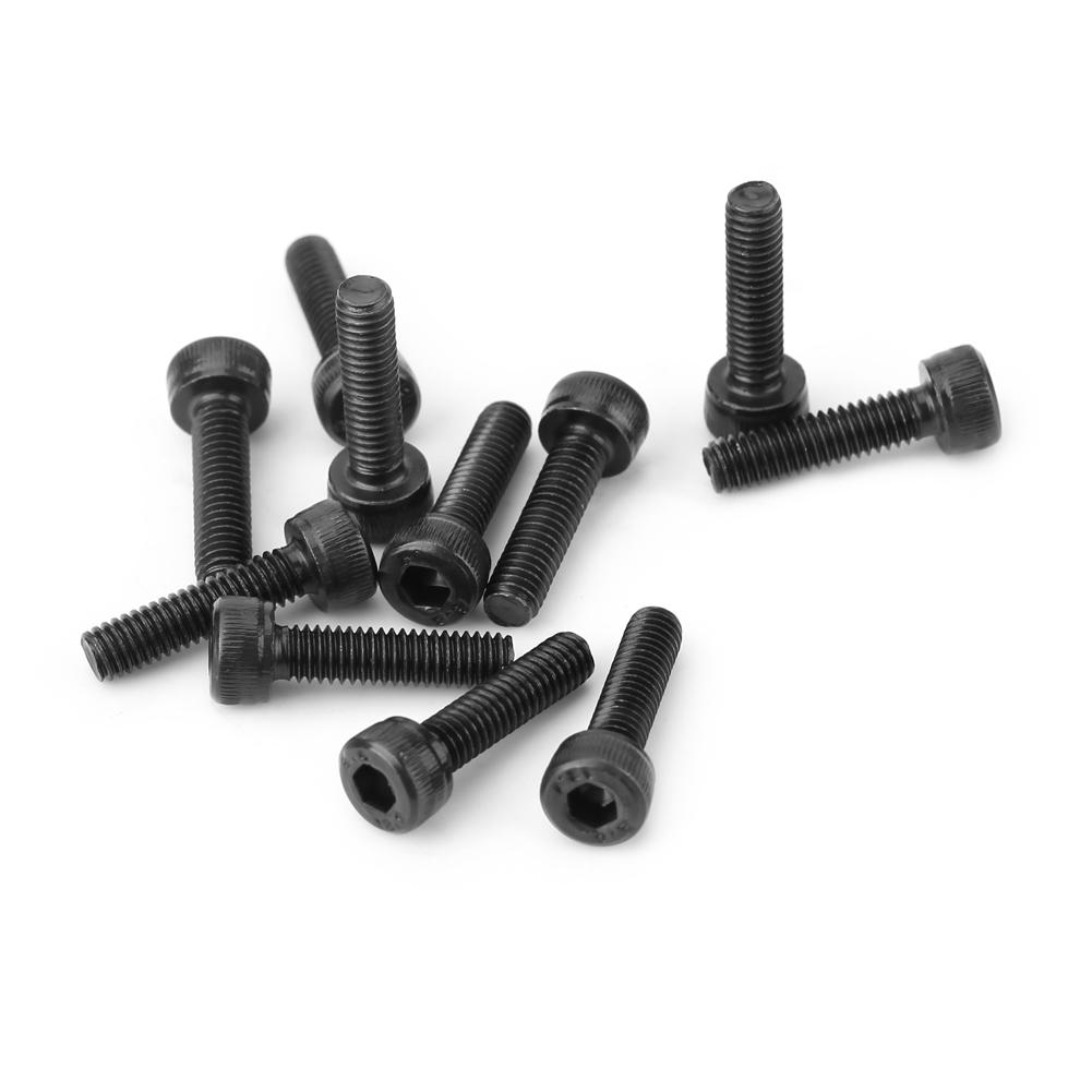 240pcs M4 Carbon Steel Hex Socket Cap Head Screws 6 8 10 12 14 16mm and Nuts Assrotment Set