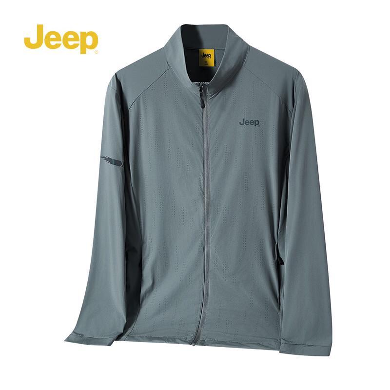 JEEP Men s Thin Quick-Dry Sun Protection Jacket 3XL