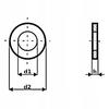 Standard Washers M10 Hot Dip Galvanized DIN 125 500 Pcs