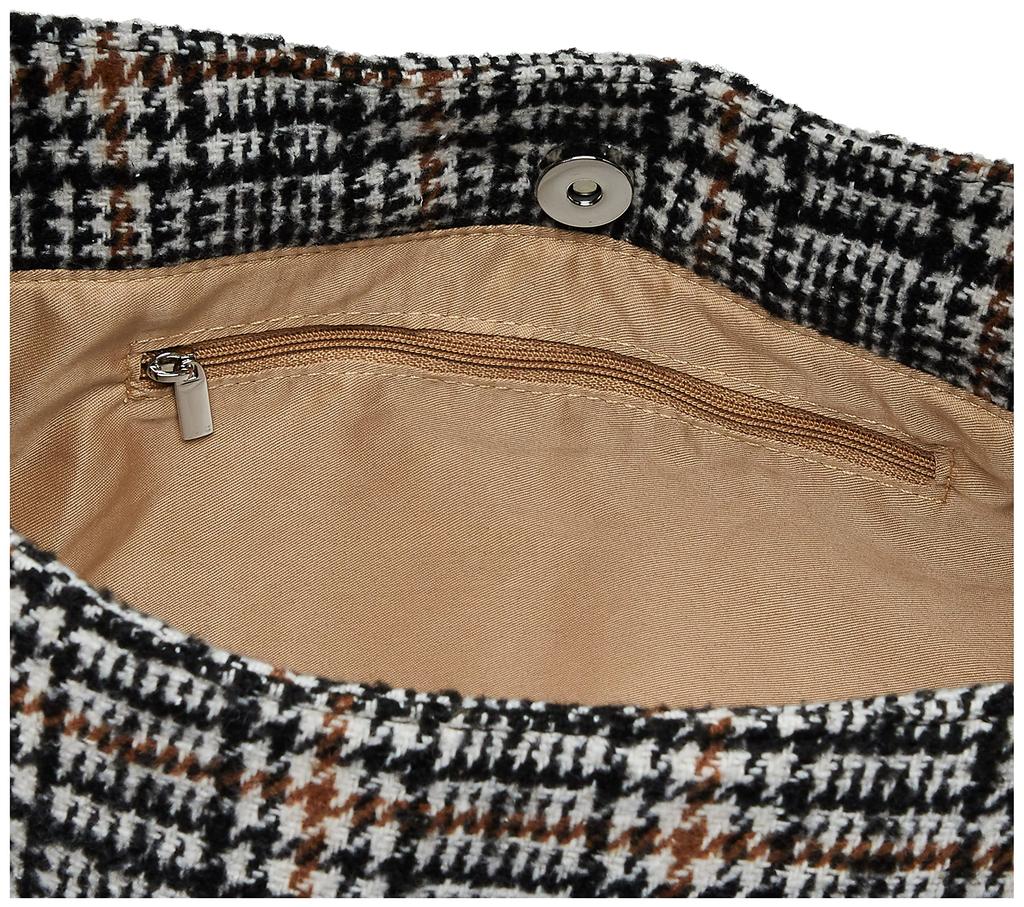 Via del Tritone Piotr Women's Tote Bag 440190, Black