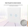WiFi Smart Home Touch Switch with Alexa Voice Control, European Standard 86 Panel, Mobile Remote Operable