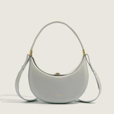 High-end Moon Bend Bag Niche Design PU Leather Crescent Bag Casual Versatile Light Luxury One-shoulder Armpit Bag Crossbody Bag for Women