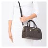 Coach Handbag Rowan 27 Presbyopic Printed Zipper Closure, Coated Canvas and Smooth Leather, Boston Bag Hand-held Shoulder Crossbody Bag, Large Size