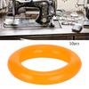 10Pcs Sewing Machine Bobbin Winder Rubber Ring Friction Wheel Replacement Accessories(Diamètre