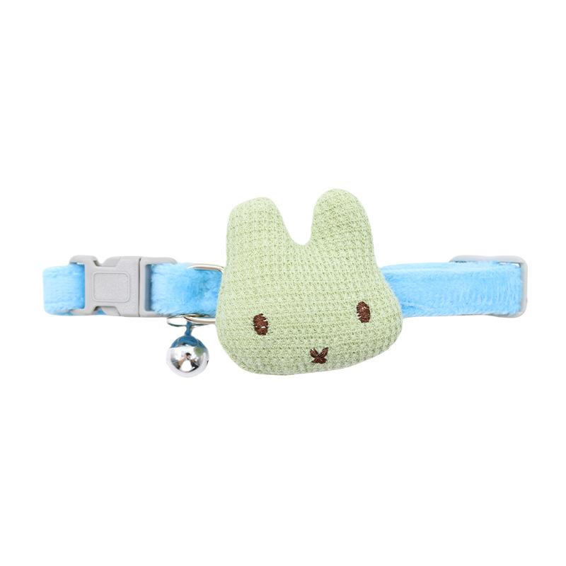 Niedliches Katzen Glöckchen Haustier Halsband, Kleines Kaninchen Blume Cartoon Kaninchen Halsband, Haustierbedarf Hunde Halsband