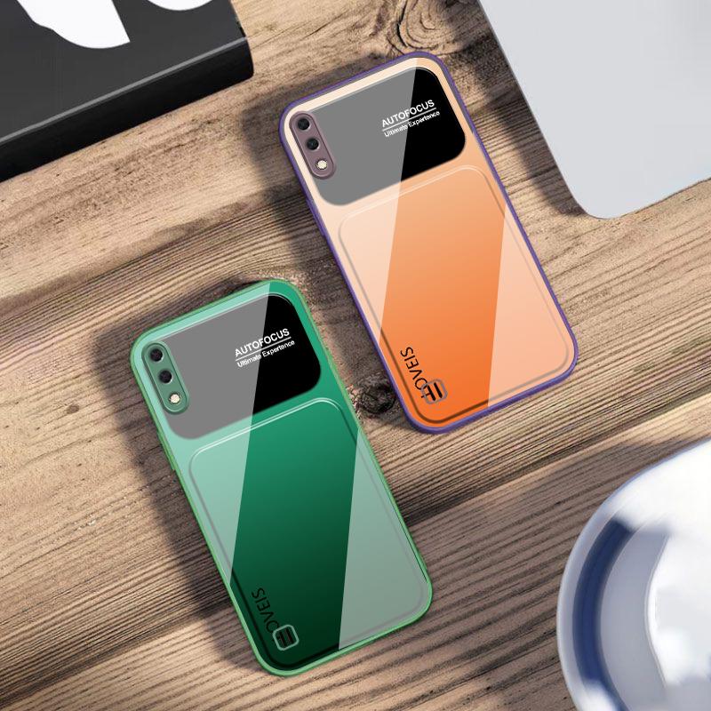 Purple blue combination For Samsung M02 12 Note 8 9 10 20 A 01 A02 A03 Core 04 05 06 10 12 13 14 15 A16 glass Ultra phone case