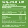 Blackening Gummies Contain a Blend of L-tyrosine and Vitamin D To Promote the Production of Natural Melanin.