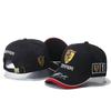 Für Ferrari 488 812 296 F8 R Formel F1 Stickerei Baseballkappen Frühling und Herbst Outdoor Verstellbare Freizeitkappen Sonnenschutzmütze