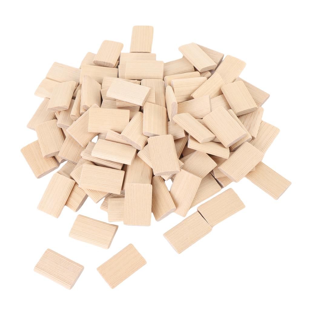 100 Stück Holzzapfen Buche Lose Massivholz Holzbearbeitung Möbel Schrankbau Spleißen