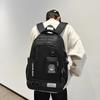 Junior High School Student Schoolbag Men's Large Capacity Lightweight and Durable Backpack with Coin Purse