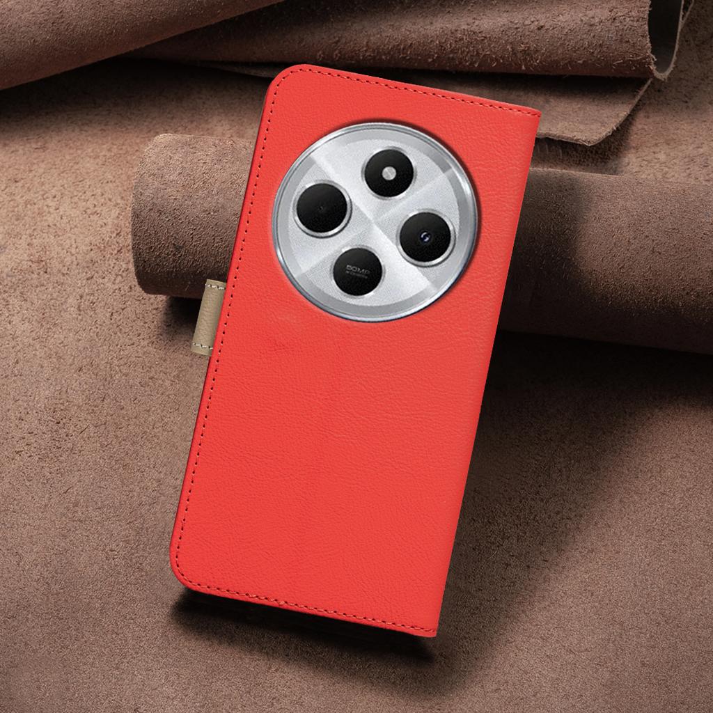 Flip Leather Case for Poco X7 Pro M7 M6 X6 F6 F5 X5 M3 C75 C55 Cover Bumper Soft Business Back Cover BF36