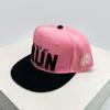 And Women Embroidered Run Letter Prints Baseball Caps Color Contrast Sun Protection Hip Hop All-Match Trucker Caps Flat Brim Fashion Personalized