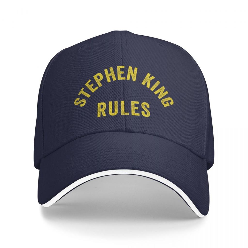 Stephen King Rules Baseball Cap Snap Back Hut Golf Hut Mann Strand Hut Unisex Hut Damen