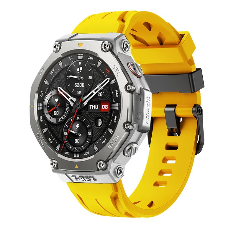 Bracelet de montre de sport compatible avec la montre connectée Amazfit T-Rex 3 Accessoires de remplacement adaptés pour Amazfit T Rex 3 2 1