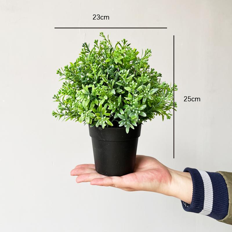 

Искусственные растения в горшках Эвкалипт Розмарин Настольное мини-искусственное зеленое растение для украшения дома, офиса, кабинета Растения Бонсай