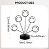 5 Branch Family Tree Picture Frame Holder Desktop Photo Wedding Card Display