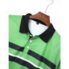 Herren Neues Digital bedrucktes Revers Button-Down Kurzarm Outdoor Freizeit Poloshirt Top