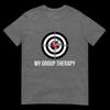 T-shirt Terapia di Gruppo con Armi Campo di Tiro