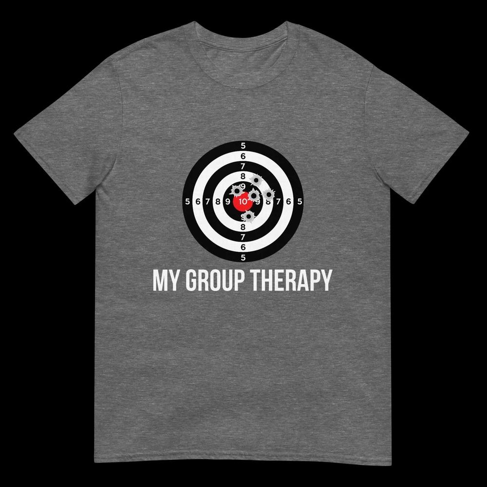 T-shirt Terapia di Gruppo con Armi Campo di Tiro