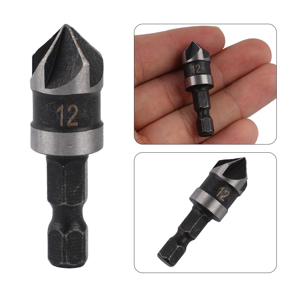 12/16/19mm Drill Bit 90 Degree Carbon Steel Drilling