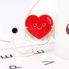 Blucome Creative Care Heart-Shaped Stethoscope Brooch Nurse Coat Collar Clip Badge Enamel Corsage Accessories