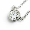 Great TIFFANY&Co. Necklace By the Yard 1P Diamond Necklace Around 0.18ct Used