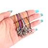 20pcs Hand Wrist Lanyard String Mobile Phone Rope Lobster Clasp Lanyard Diy Handmade Accessories Connector Hook Fastener Making