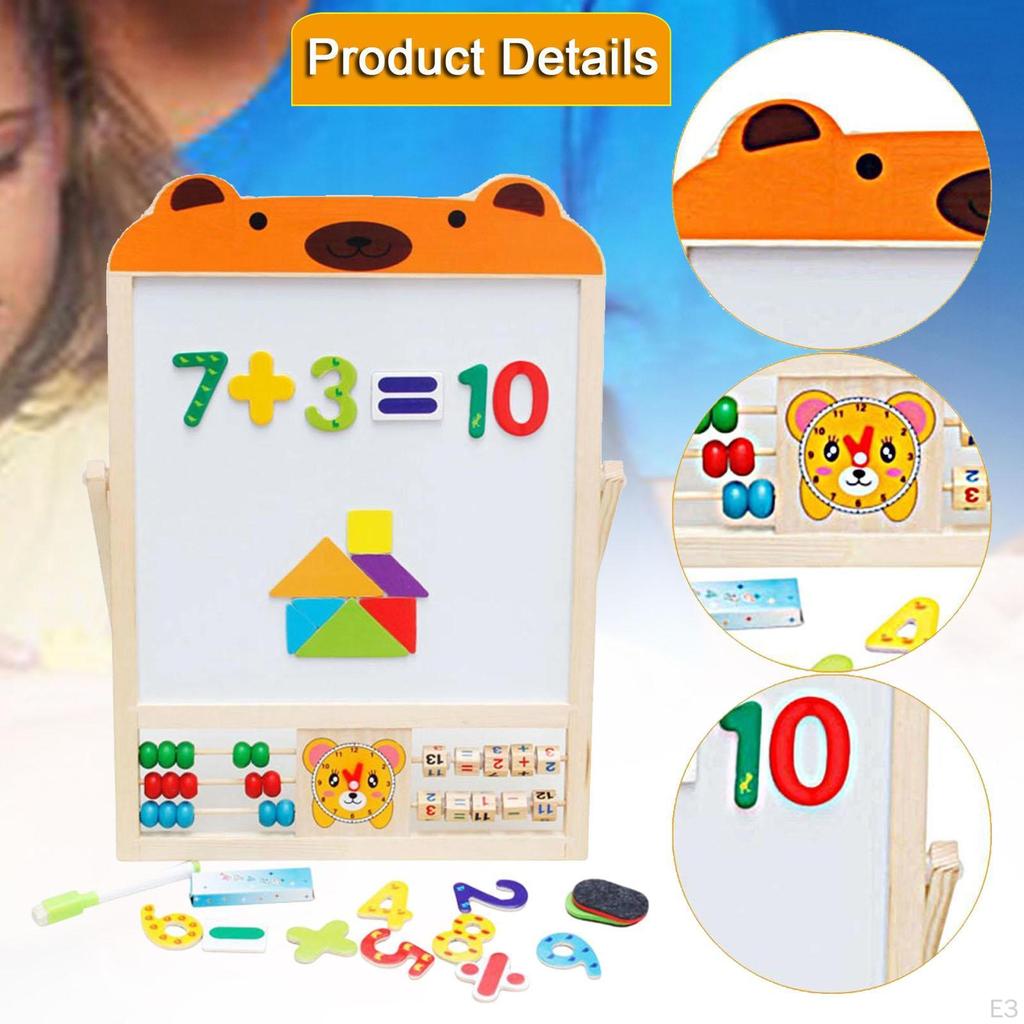 Drawing Board Learn Toy Educational Ideal Gift Painting Kids Art Easel Frog