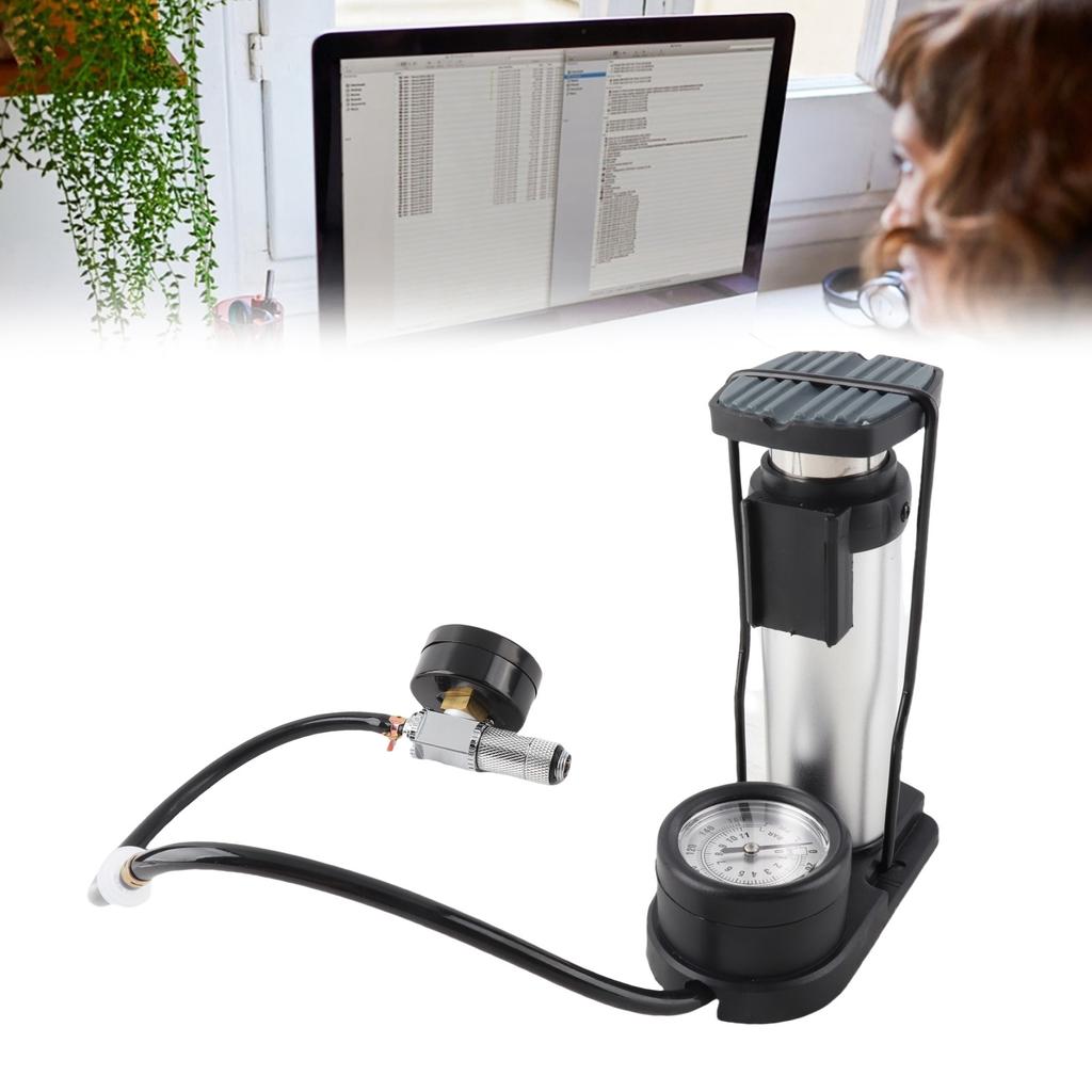 Double Barometer Computer Water Leakage Tester Cooling System Air Pressure Guage