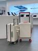 5022 Explosion-Proof 28-Inch Check-in Zipper Suitcase with Side Opening and Deep Compartment.