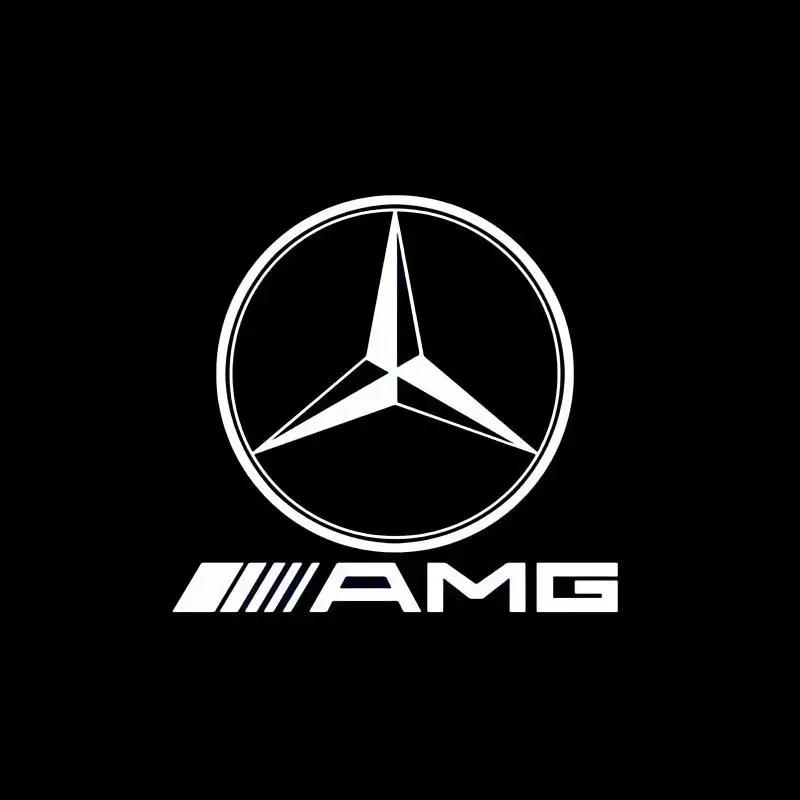 C200 E300 2026 Hot HD Led Car Door Projector Light For Mercedes Benz E GLC C A GLB E GLA GLE GLB Class W213 X253 X247 X166 X156