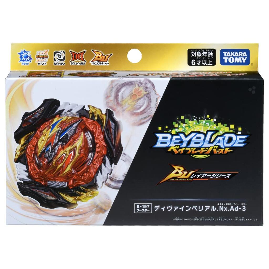 Beyblade Burst B-197 Booster Divine Belial.Nx.Ad-3