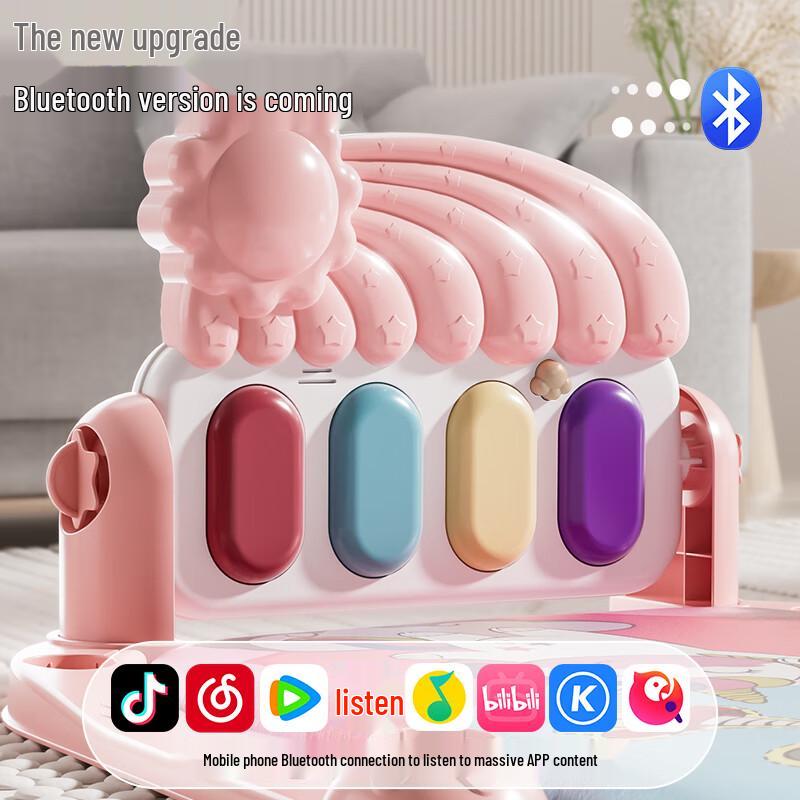 Snaen Baby Activity Gym with Kick Piano