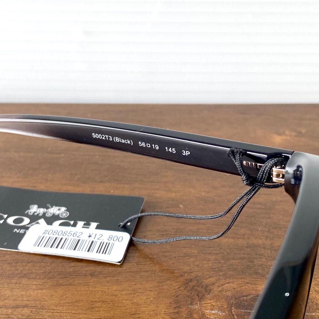 Used Coach COACH Sunglasses Men's Women's Black Unisex Eyewear