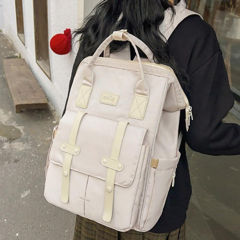 Large Capacity Student School Bag Anti Splash Water Student Schoolbag Travel Backpack Outdoor
