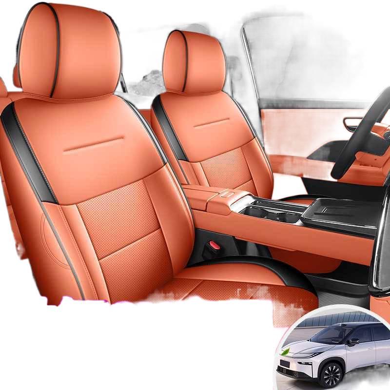 GAC Toyota IZOA 3x Leather Seat Covers: Full Coverage, Four Seasons