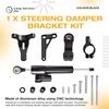 L10A Steering Damper Stabilizer Shock Absorber Direction Mount Bracket Kit For HONDA CB1000R CB 1000R 2018-2024