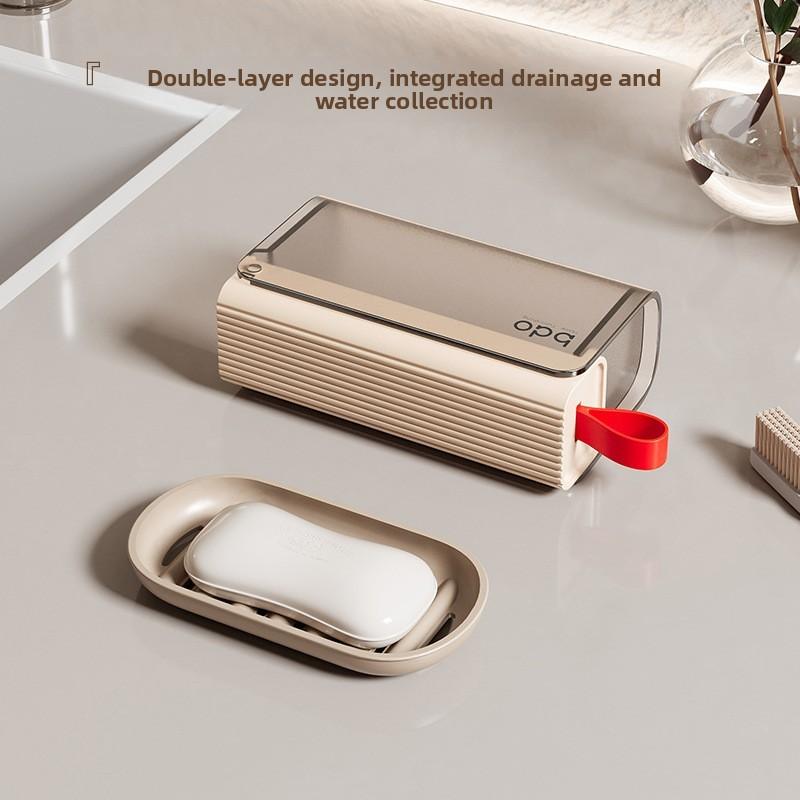 Travel Soap Box With Lid For Portable Hygiene Storage And Soap Organizer