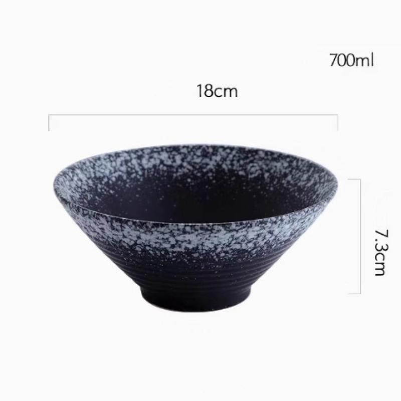 

Японская керамическая миска для рамена – Креативная суповая миска для дома или ресторана 7 inch C